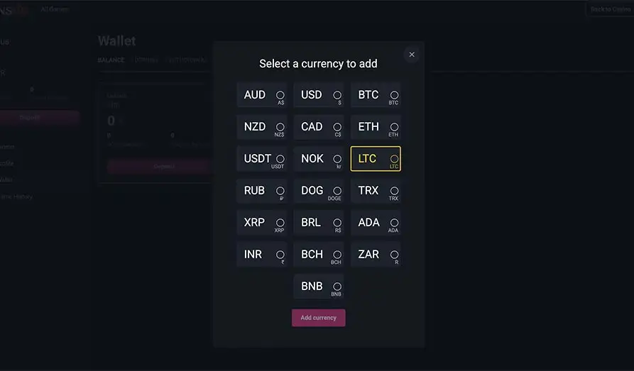 - Landscape screenshot image #1 for Spins Up Casino