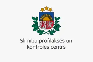 Latvia public-health support logo