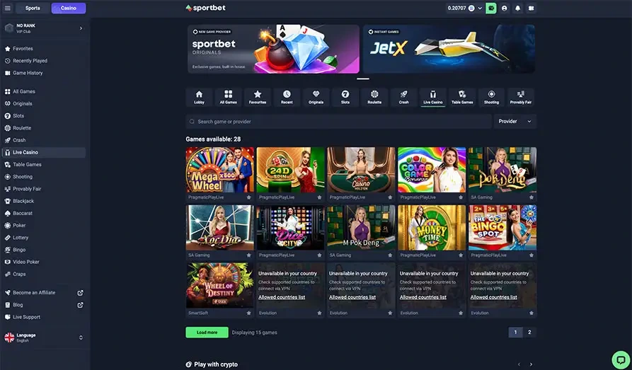 Read review of Sportbet One