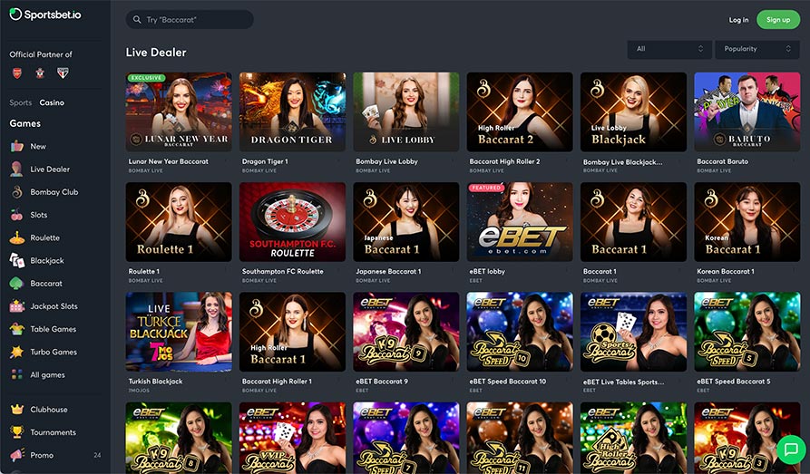Screenshot image #2 for Sportsbet Casino