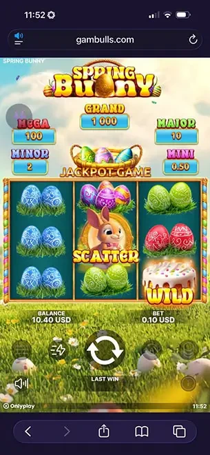 Spring Bunny mobile screenshot #5