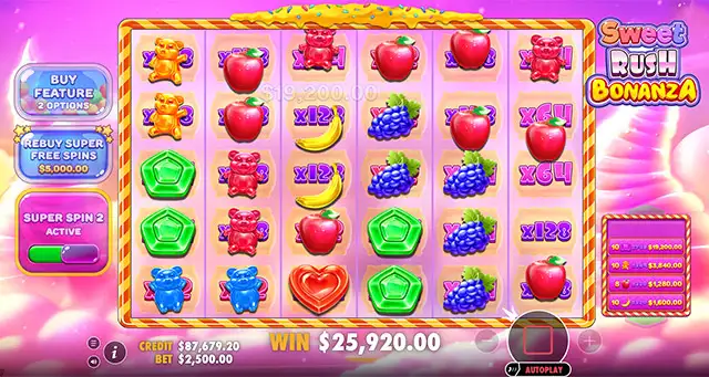 Sweet Rush Bonanza screenshot
