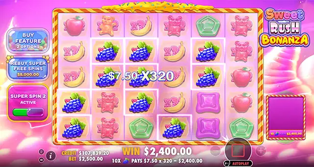 Sweet Rush Bonanza screenshot #3