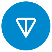 TON network and coin logo