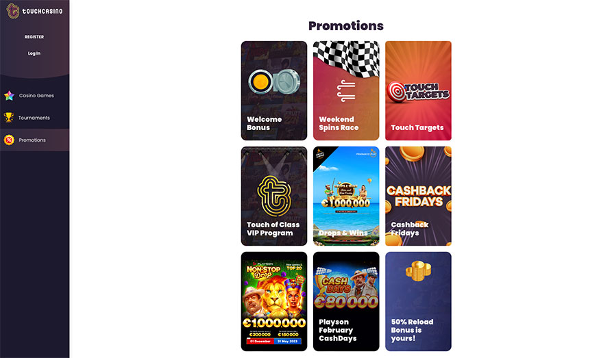 Screenshot image #3 for Touch Casino