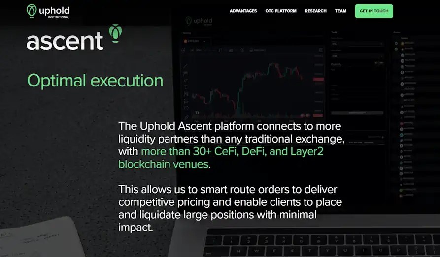 Uphold corporate trading