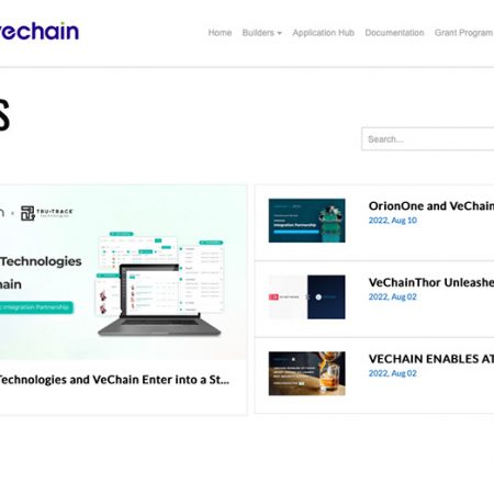 VeChain and TruTrace Announce List of Industries on Blockchain