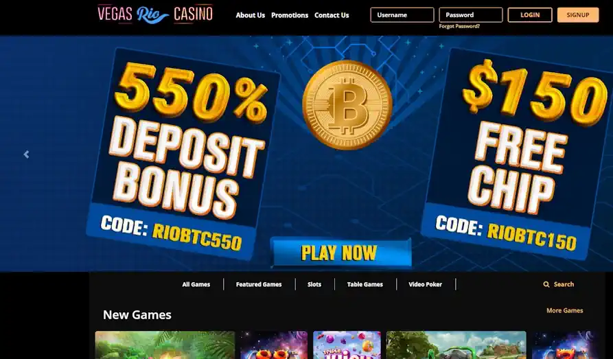 Main screenshot image for Vegas Rio Casino