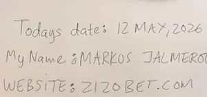 Verification letter for video to Zizobet
