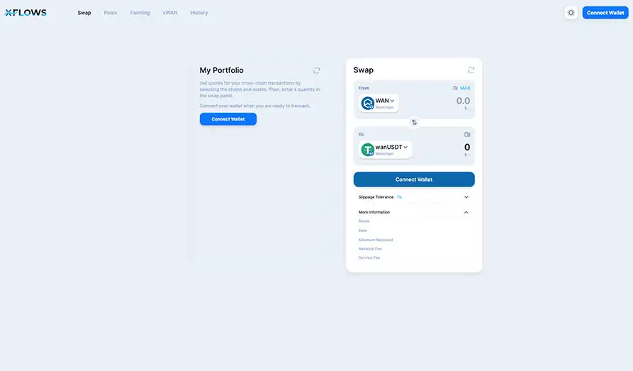Wancoin Swap