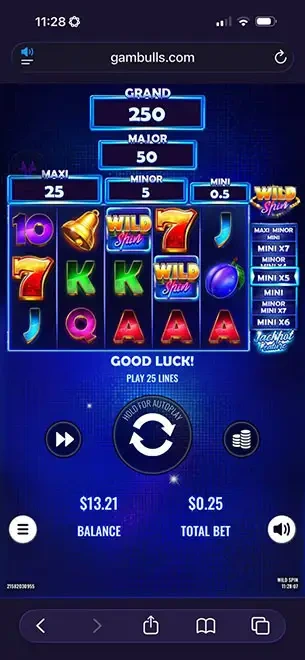 Wild Spin mobile screenshot #3