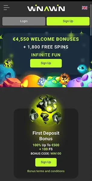 Mobile Screenshot image #2 for Win A Day Casino