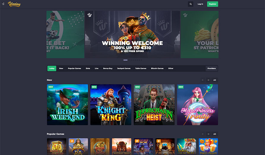 Main screenshot image for Winning Casino