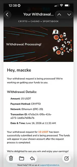 Transaction History